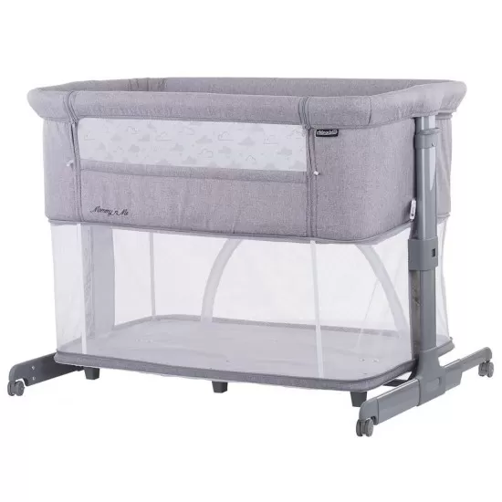 Patut Co-Sleeper si tarc Chipolino Mommy and Me Gray Clouds Patut Co-Sleeper si tarc Chipolino Mommy and Me Gray Clouds
