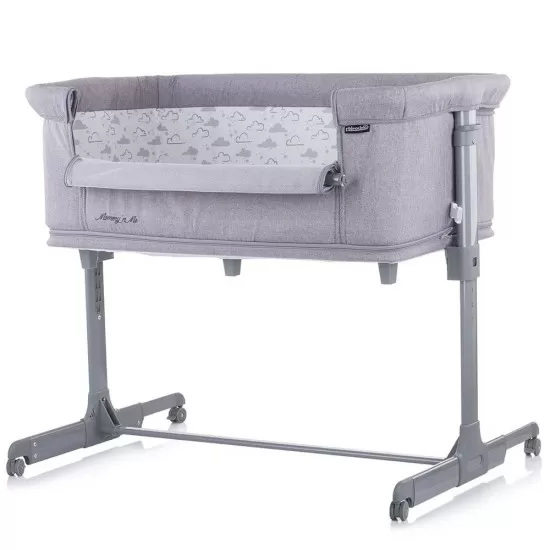 Patut Co-Sleeper si tarc Chipolino Mommy and Me Gray Clouds Patut Co-Sleeper si tarc Chipolino Mommy and Me Gray Clouds