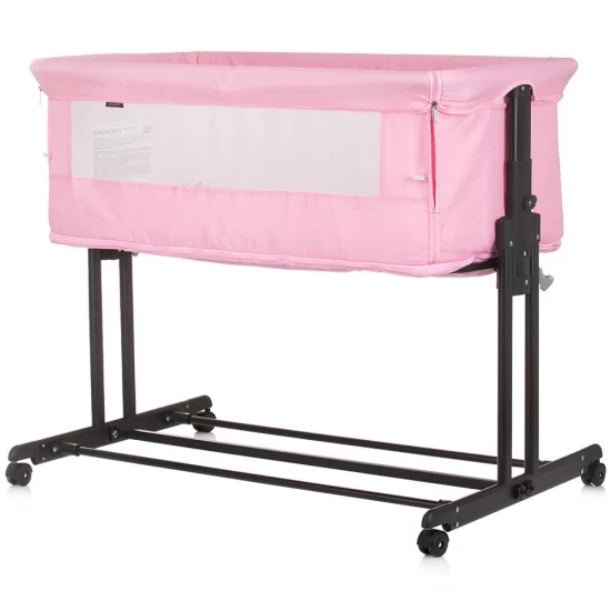 Patut co-sleeper si tarc Chipolino Zen Flamingo Patut co-sleeper si tarc Chipolino Zen Flamingo