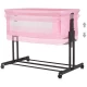 Patut co-sleeper si tarc Chipolino Zen Flamingo Patut co-sleeper si tarc Chipolino Zen Flamingo
