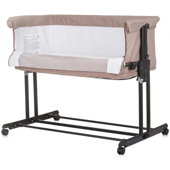 Patut co-sleeper si tarc Chipolino Zen Macadamia Patut co-sleeper si tarc Chipolino Zen Macadamia