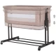 Patut co-sleeper si tarc Chipolino Zen Macadamia Patut co-sleeper si tarc Chipolino Zen Macadamia