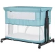 Patut co-sleeper si tarc Chipolino Zen Pastel Green Patut co-sleeper si tarc Chipolino Zen Pastel Green