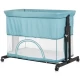 Patut co-sleeper si tarc Chipolino Zen Pastel Green Patut co-sleeper si tarc Chipolino Zen Pastel Green