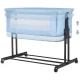 Patut co-sleeper si tarc Chipolino Zen Sky Blue Patut co-sleeper si tarc Chipolino Zen Sky Blue