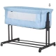 Patut co-sleeper si tarc Chipolino Zen Sky Blue Patut co-sleeper si tarc Chipolino Zen Sky Blue
