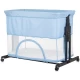 Patut co-sleeper si tarc Chipolino Zen Sky Blue Patut co-sleeper si tarc Chipolino Zen Sky Blue