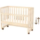 Patut copii din lemn co-sleeper Hubners Eva 94x46 cm natur Patut copii din lemn co-sleeper Hubners Eva 94x46 cm natur