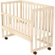 Patut copii din lemn co-sleeper Hubners Eva 94x46 cm natur Patut copii din lemn co-sleeper Hubners Eva 94x46 cm natur