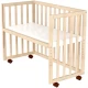 Patut copii din lemn co-sleeper Hubners Eva 94x46 cm natur Patut copii din lemn co-sleeper Hubners Eva 94x46 cm natur