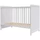 Patut copii din lemn Hubners Paula 120x60 alb Patut copii din lemn Hubners Paula 120x60 alb