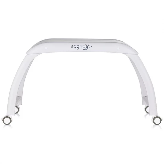 Patut cu leganare si cantar integrat Chipolino Sogno 2 in 1 Grey