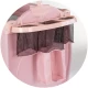 Patut pliabil cu carusel muzical Chipolino Bella Powder Pink