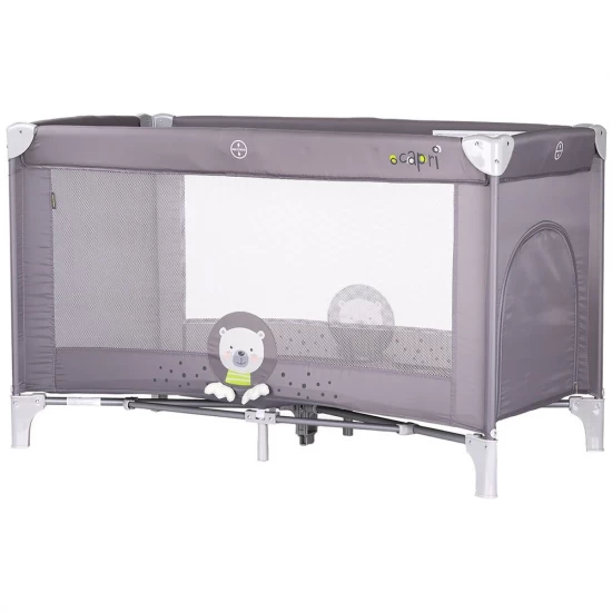 Patut pliabil Chipolino Capri Bear Grey Patut pliabil Chipolino Capri Bear Grey