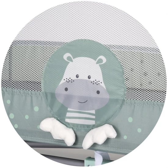 Patut pliabil Chipolino Capri Hippo Green Patut pliabil Chipolino Capri Hippo Green