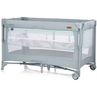 Patut pliabil Chipolino Glory cu laterala culisanta Basil