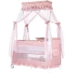Patut pliabil Chipolino Palace Cat Pink Patut pliabil Chipolino Palace Cat Pink