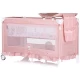Patut pliabil Chipolino Palace Cat Pink Patut pliabil Chipolino Palace Cat Pink