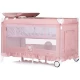 Patut pliabil Chipolino Palace Cat Pink Patut pliabil Chipolino Palace Cat Pink