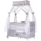 Patut pliabil Chipolino Palace Hippo Grey Patut pliabil Chipolino Palace Hippo Grey
