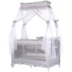 Patut pliabil cu badachin Chipolino Palace Platinum