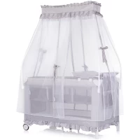 Patut pliabil cu badachin Chipolino Palace Platinum