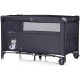Patut pliabil Chipolino Relax Anthracite cu laterala culisanta Patut pliabil Chipolino Relax Anthracite cu laterala culisanta