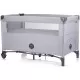 Patut pliabil Chipolino Relax Ash Grey Linen cu laterala culisanta Patut pliabil Chipolino Relax Ash Grey Linen cu laterala culisanta
