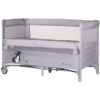 Patut pliabil Chipolino Relax Cloud cu laterala culisanta