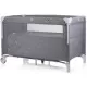 Patut pliabil Chipolino Relax Glacier Linen cu laterala culisanta Patut pliabil Chipolino Relax Glacier Linen cu laterala culisanta