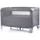 Patut pliabil Chipolino Relax Glacier Linen cu laterala culisanta Patut pliabil Chipolino Relax Glacier Linen cu laterala culisanta