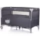 Patut pliabil Chipolino Relax Granite cu laterala culisanta Patut pliabil Chipolino Relax Granite cu laterala culisanta