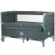 Patut pliabil Chipolino Relax Pine Linen cu laterala culisanta Patut pliabil Chipolino Relax Pine Linen cu laterala culisanta
