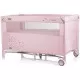 Patut pliabil Chipolino Relax Rose Linen cu laterala culisanta Patut pliabil Chipolino Relax Rose Linen cu laterala culisanta