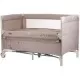 Patut pliabil Chipolino Relax Sand Linen cu laterala culisanta Patut pliabil Chipolino Relax Sand Linen cu laterala culisanta
