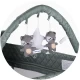 Patut pliabil cu saltea de infasat Chipolino Luna Basil Patut pliabil cu saltea de infasat Chipolino Luna Basil