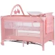 Patut pliabil cu saltea de infasat Chipolino Luna Flamingo Patut pliabil cu saltea de infasat Chipolino Luna Flamingo