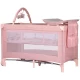 Patut pliabil cu saltea de infasat Chipolino Luna Pink Marshmallow Patut pliabil cu saltea de infasat Chipolino Luna Pink Marshmallow