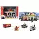 Pista de masini Dickie Toys Fireman Sam, Sam Fire Rescue Team cu 3 masinute, 1 elicopter si 2 figurine Pista de masini Dickie Toys Fireman Sam, Sam Fire Rescue Team cu 3 masinute, 1 elicopter si 2 figurine