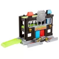 Pista de masini Hot Wheels City Downtown Police Station cu masinuta