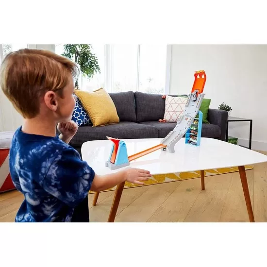 Pista de masini Hot Wheels Mattel Hill Climb Champion cu masinuta Pista de masini Hot Wheels Mattel Hill Climb Champion cu masinuta