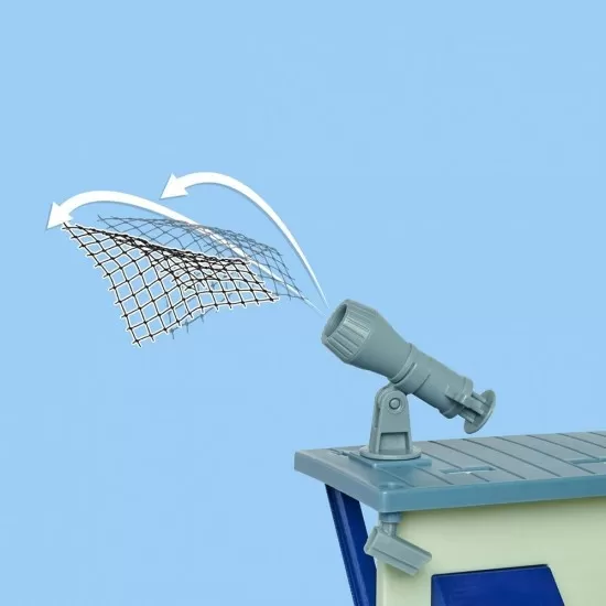 Pista de masini Simba Fireman Sam Police Station cu figurina