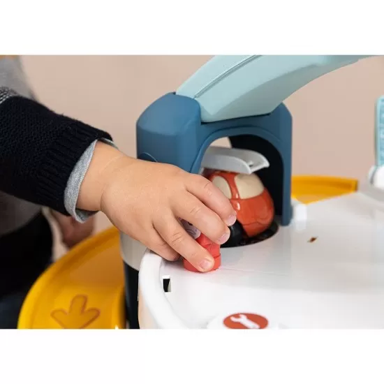 Pista de masini Smoby Big Garage cu masinuta si elicopter Pista de masini Smoby Big Garage cu masinuta si elicopter