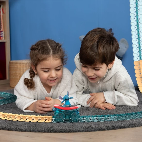 Set circuit de curse Pista Smoby Stitch FleXtreme
