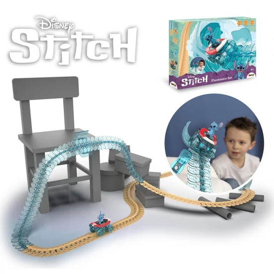 Set circuit de curse Pista Smoby Stitch FleXtreme