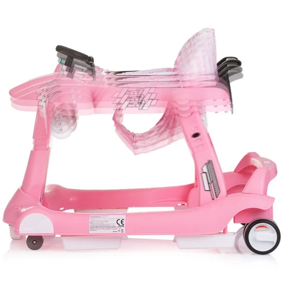 Premergator copii Chipolino Airplane 3 in 1 Pink