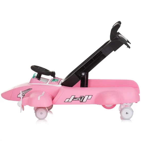 Premergator copii Chipolino Airplane 3 in 1 Pink