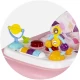 Premergator copii cu 12 melodii Chipolino Baby Steps Pink