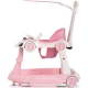 Premergator multifunctional 5 in 1 cu lumini si melodii Chipolino Happy Walker Pink