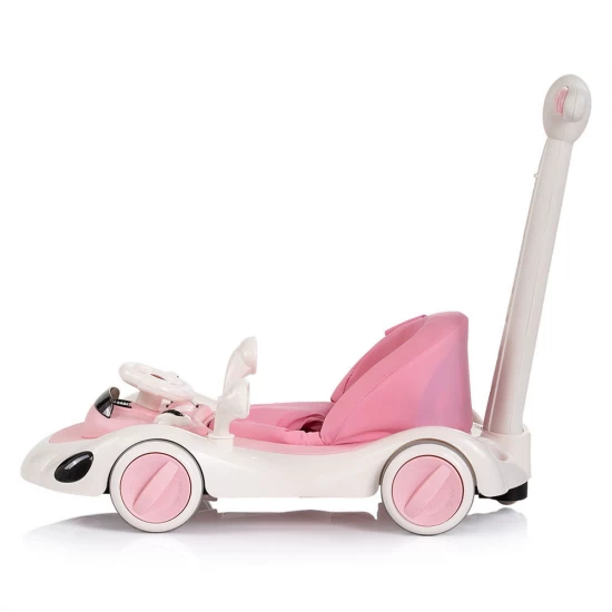 Premergator multifunctional 5 in 1 cu lumini si melodii Chipolino Happy Walker Pink